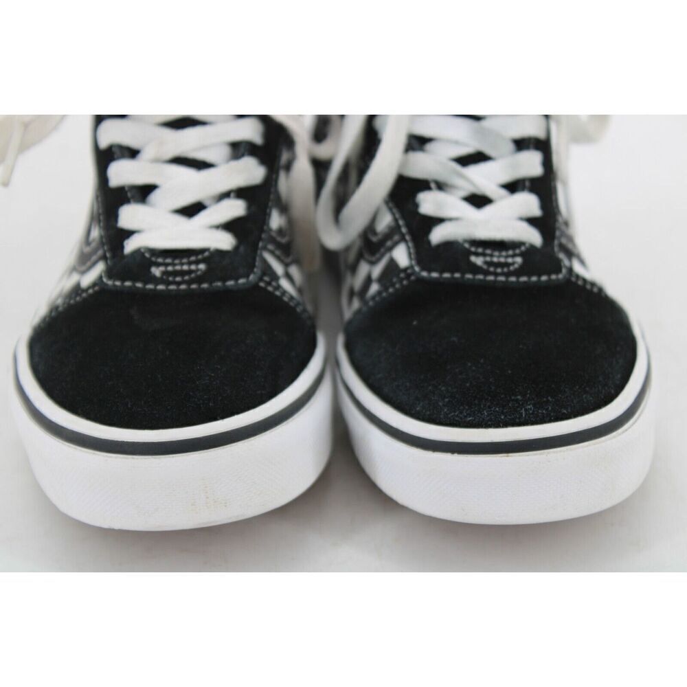 VANS OFF THE WALL youth sz 5 lace up checkered low top sneaker - Picture 5 of 11